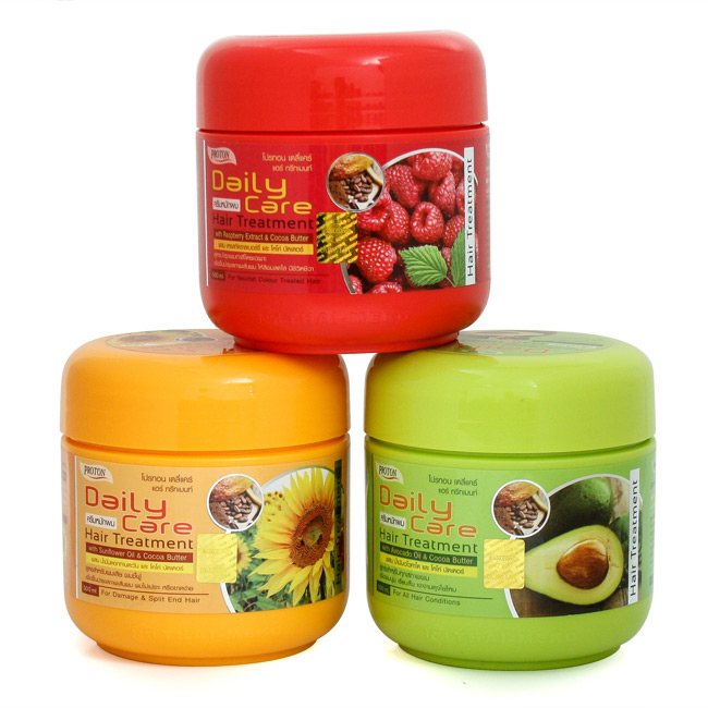 Kem ủ tóc Daily Care Bơ, Hoa Hướng Dương, Quả Mâm Xôi Thái Lan