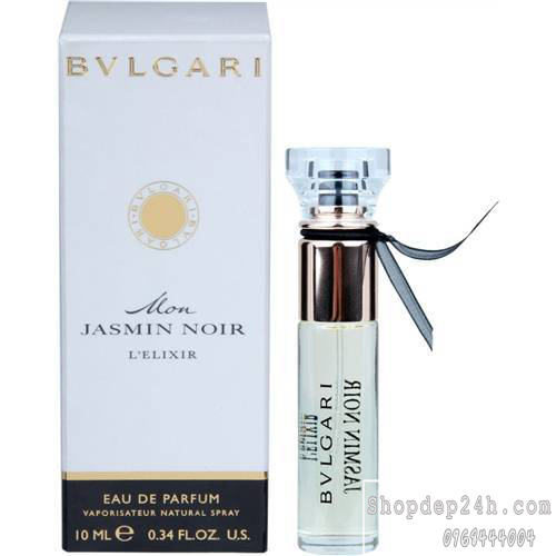 [Bvlgari] Nước hoa mini nữ Bvlgari Mon Jasmin Noir L'Elixir 10ml