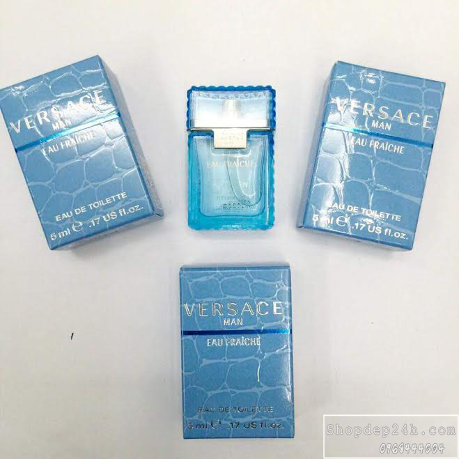 [Versace] Nước hoa mini nam Versace Man Eau Fraiche 5ml