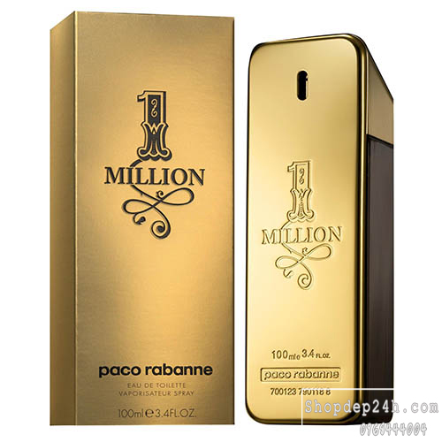 [Paco Rabanne] Nước hoa mini nam Paco Rabanne One Million 5ml