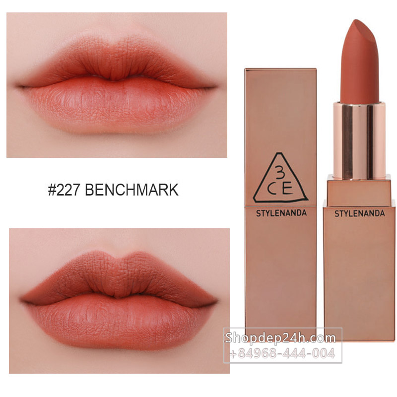 [3CE] Son thỏi 3CE Matte Lip Color #227